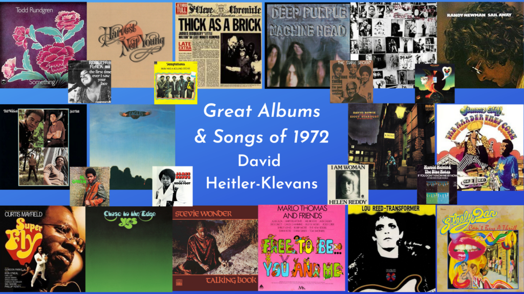 Great Albums of 1972