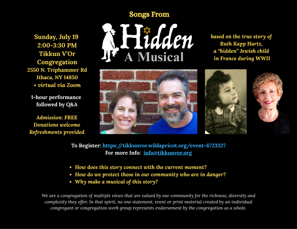 Songs from Hidden flyer Ithaca 7.26 (3)